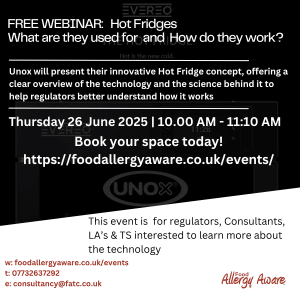 Unox Hot Fridge Webinar 26 June